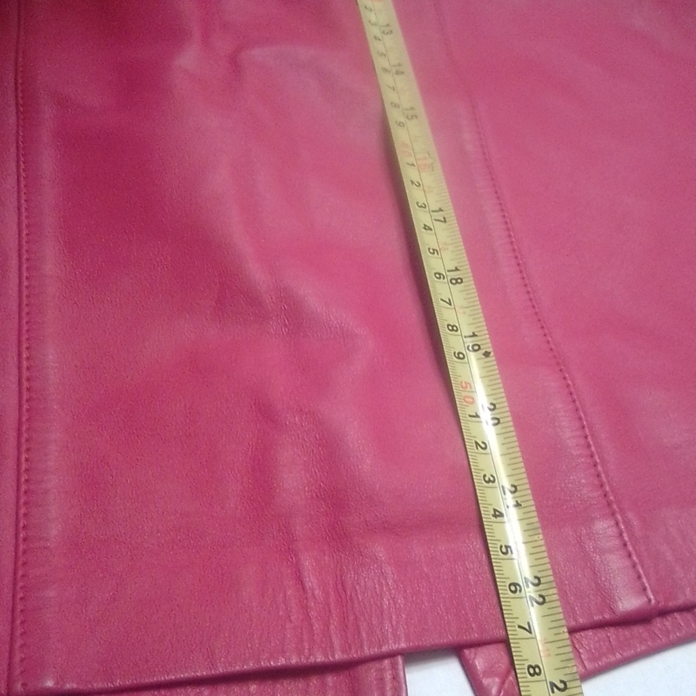 DANA BROOKE SKIRT  100% LEATHER - Picture 8 of 10